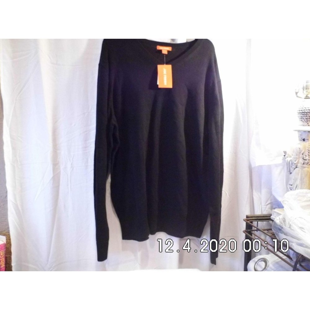 🛍NWT 🛍 Joe Fresh Men’s V-Neck Sweater, Black XL